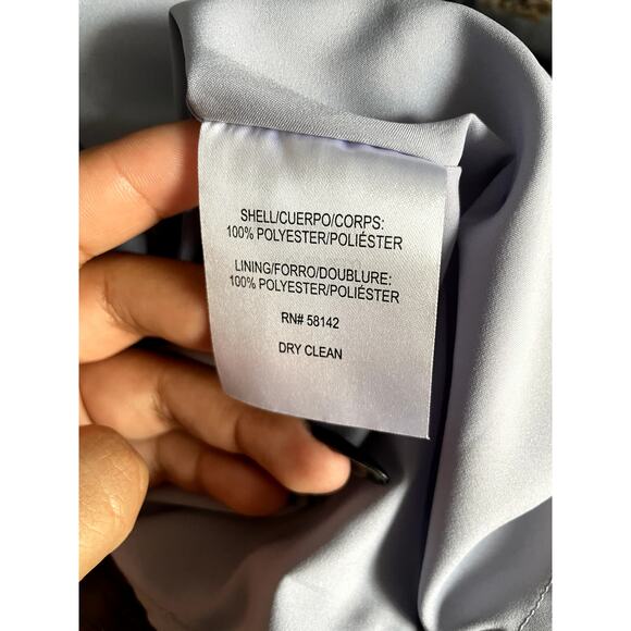 NWT Girl Meets Glam Gemma Blue Rose Dress - Picture 9 of 9